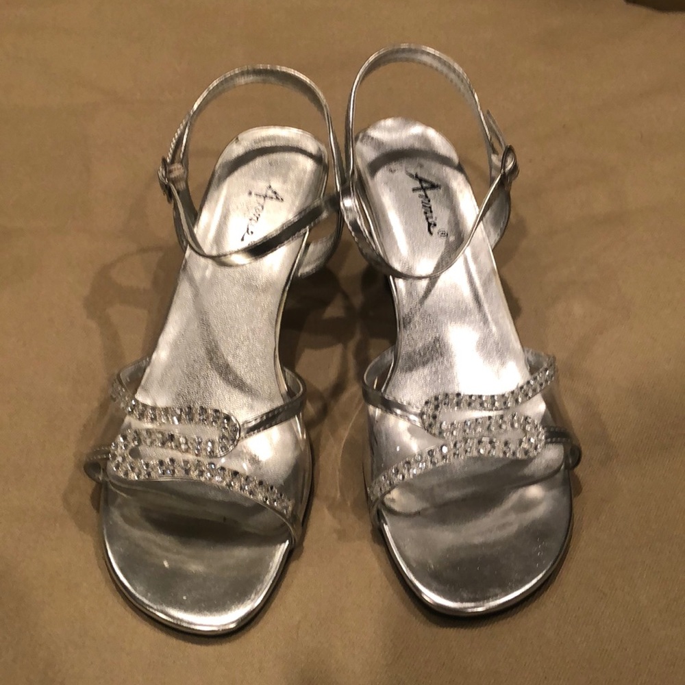 Silver heels